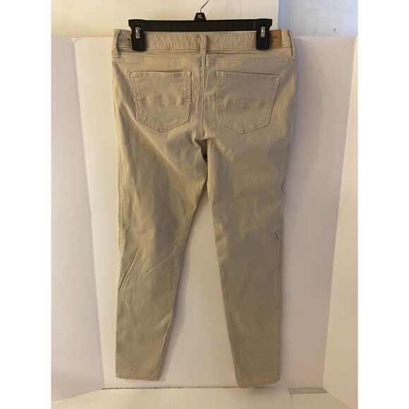 Abercrombie and Fitch Khaki Skinny Pants Leggings W29L29 size 8r - Picture 8 of 9